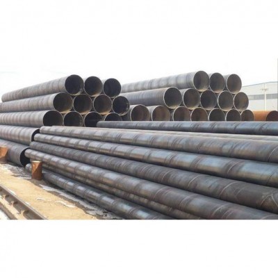 12 Inch Steel Pipe Astm A106/ A53 Gr B Spiral Welded Water Steel Iron Pipe Tubes Manufacture