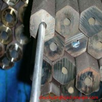 Hex22 hollow drill steel for coal and rock mining