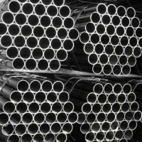 For scaffolding used hot dipped galvanized steel pipe in Round